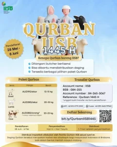 DIBUKA PENDAFTARAN QURBAN IISB 1445H