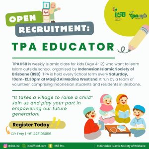🌟 Open Recruitment: TPA Educator! 🌟